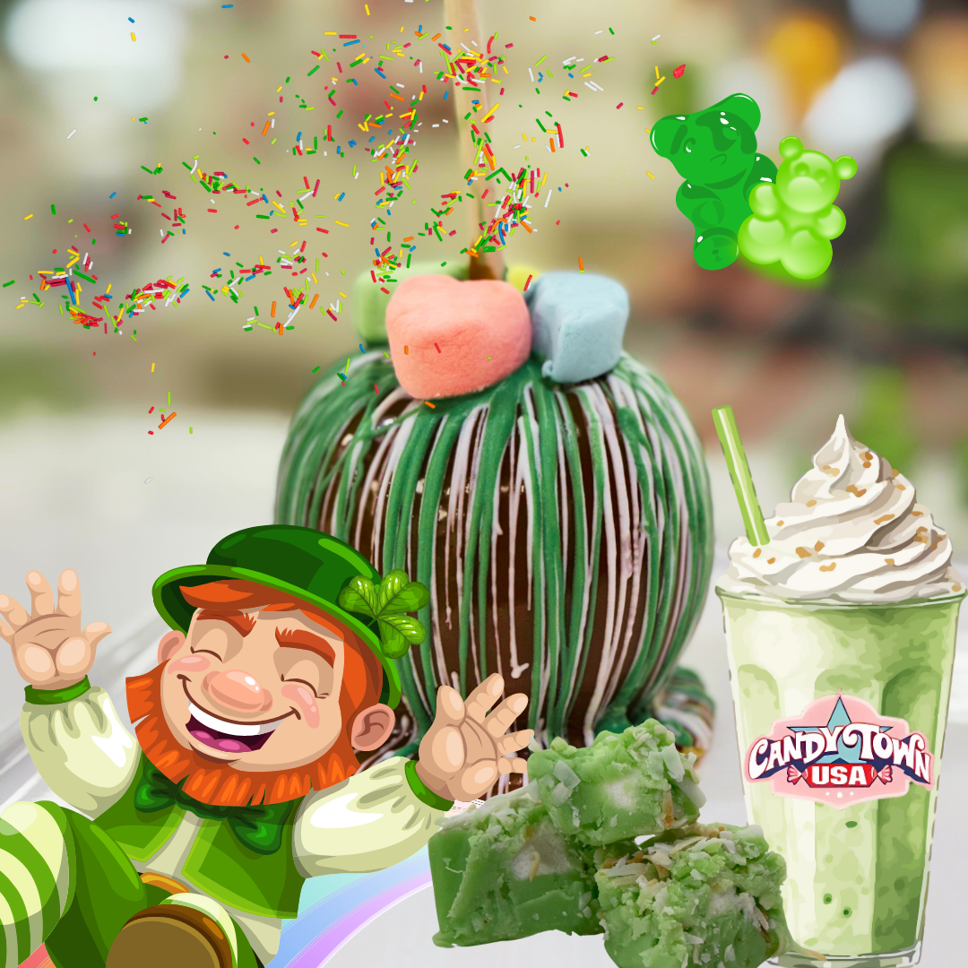 🎩🍀 The Leprechauns Aren’t Done Yet at Candy Town USA! 🍀🎩