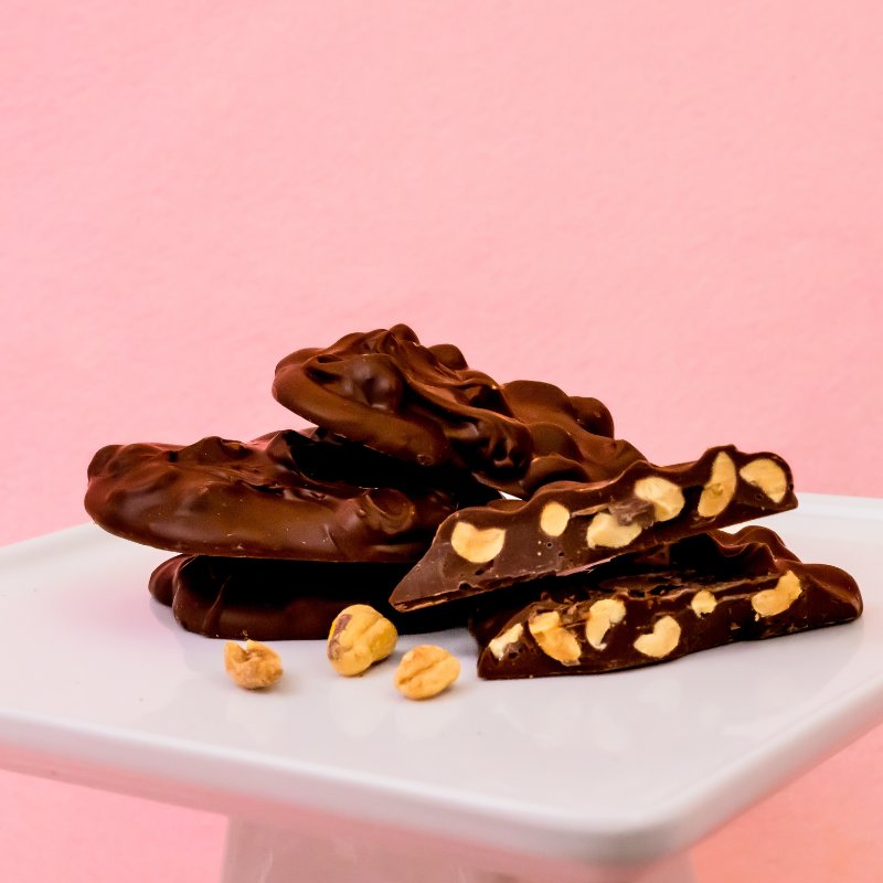 Dark Chocolate Peanut Clusters (2 PACK- 4 OZ)
