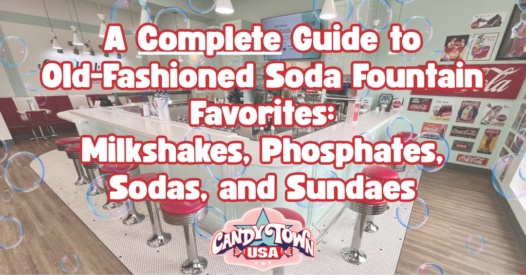 A Complete Guide to Old-Fashioned Soda Fountain Favorites: Milkshakes, Phosphates, Sodas, and Sundaes
