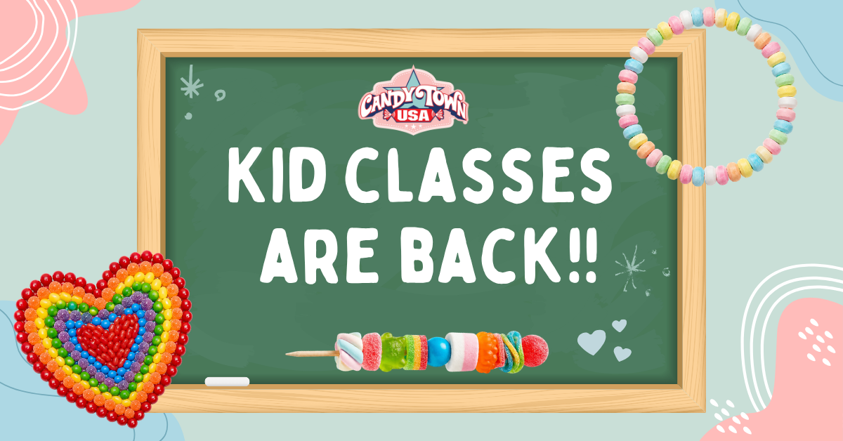 Announcing This Summer's Kid Candy Classes!