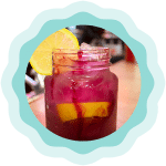 Huckleberry Sunshine Lemonade